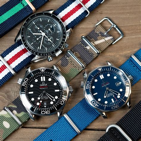 omega seamaster nato strap replica|omega nato straps review.